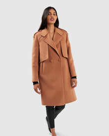 Women | Palm City Wool Blend Coat | Camel