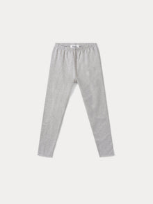 Girl | Plain Leggings | Heathered Gray