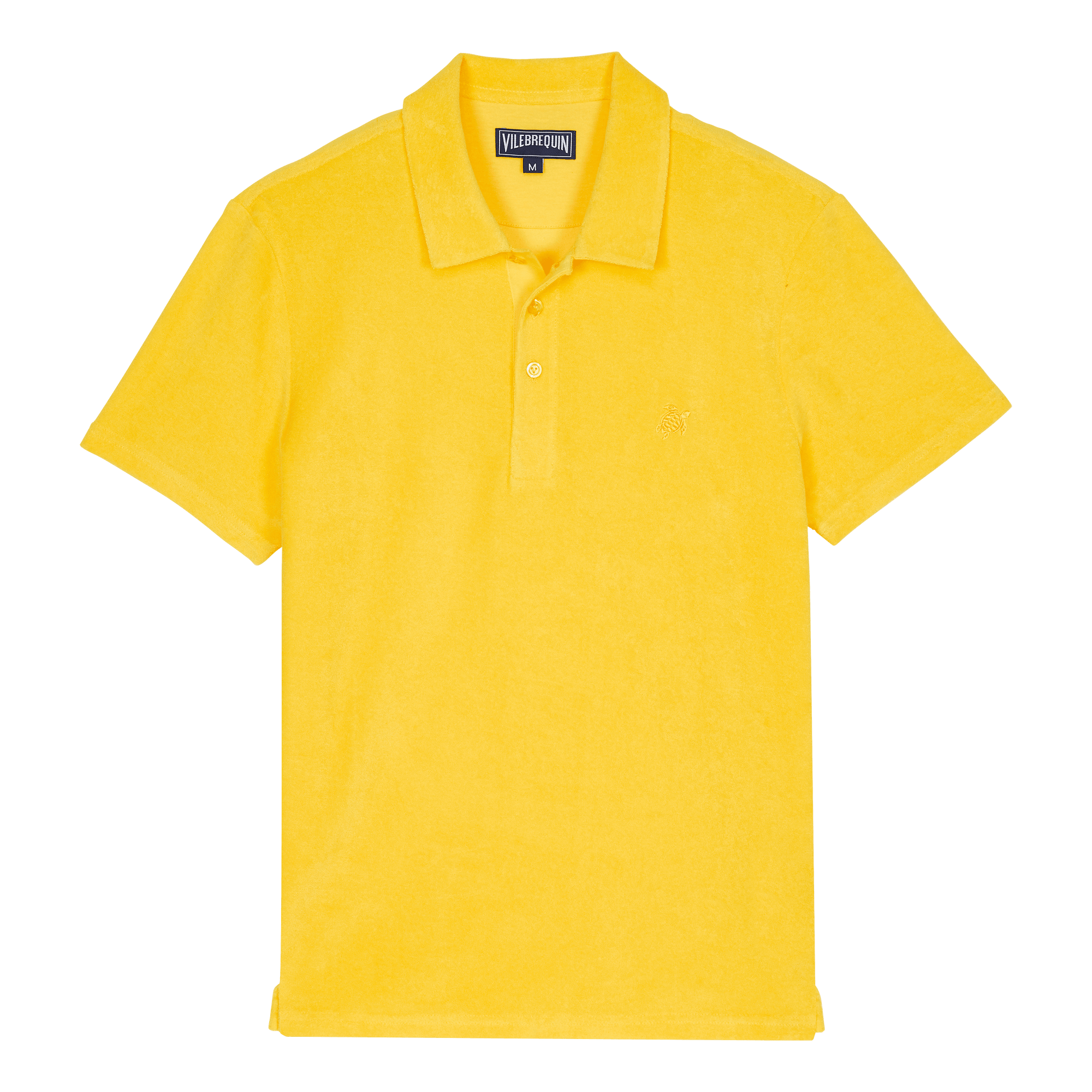 Men | Organic Cotton Terry Polo | Sun