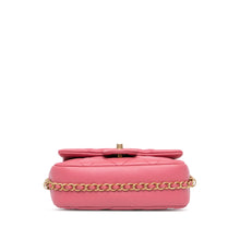 Chanel | Pre-Owned Small Quilted Lambskin Dynasty Flap | Pink