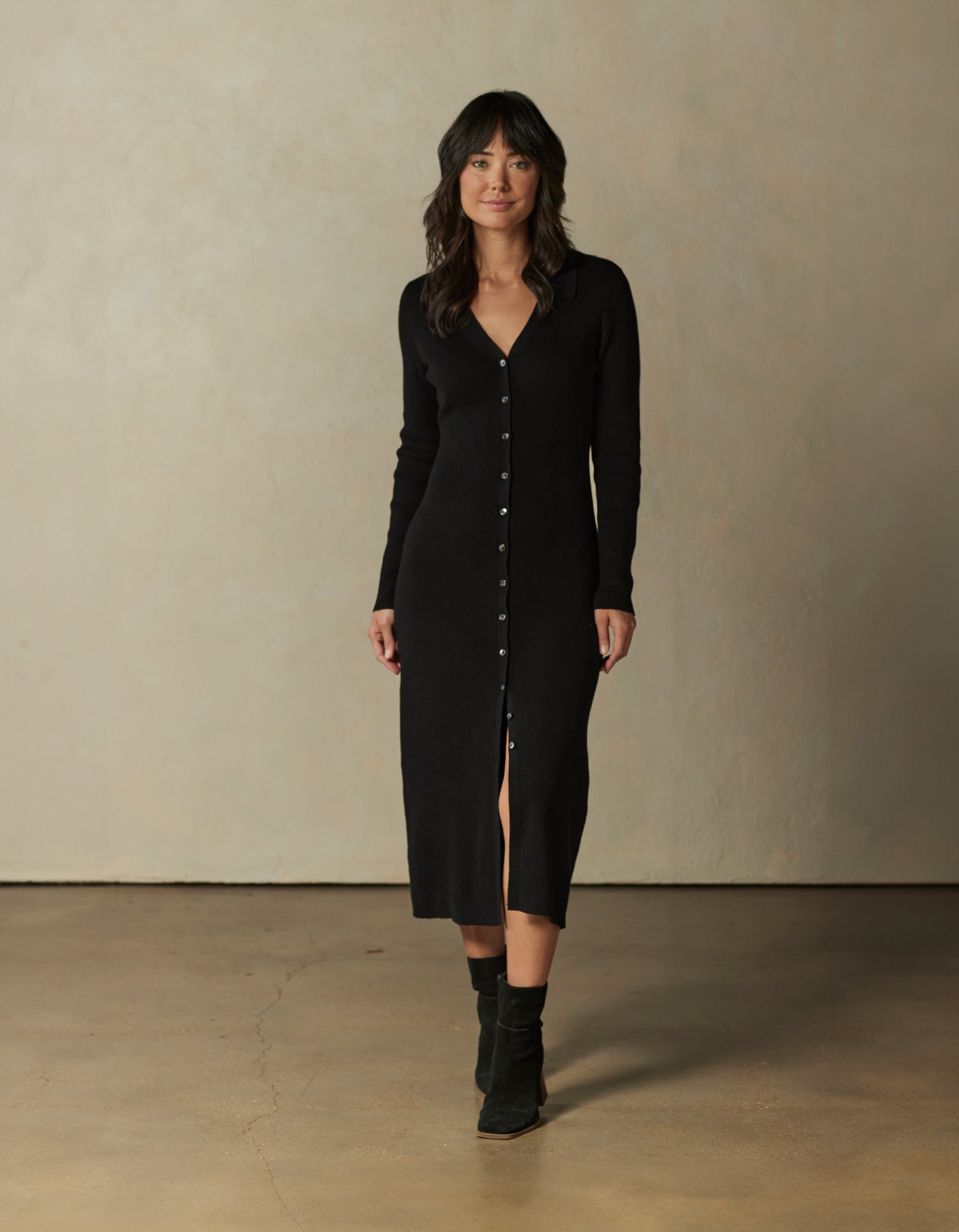 Women | Alyx Button Thru Dress | Black