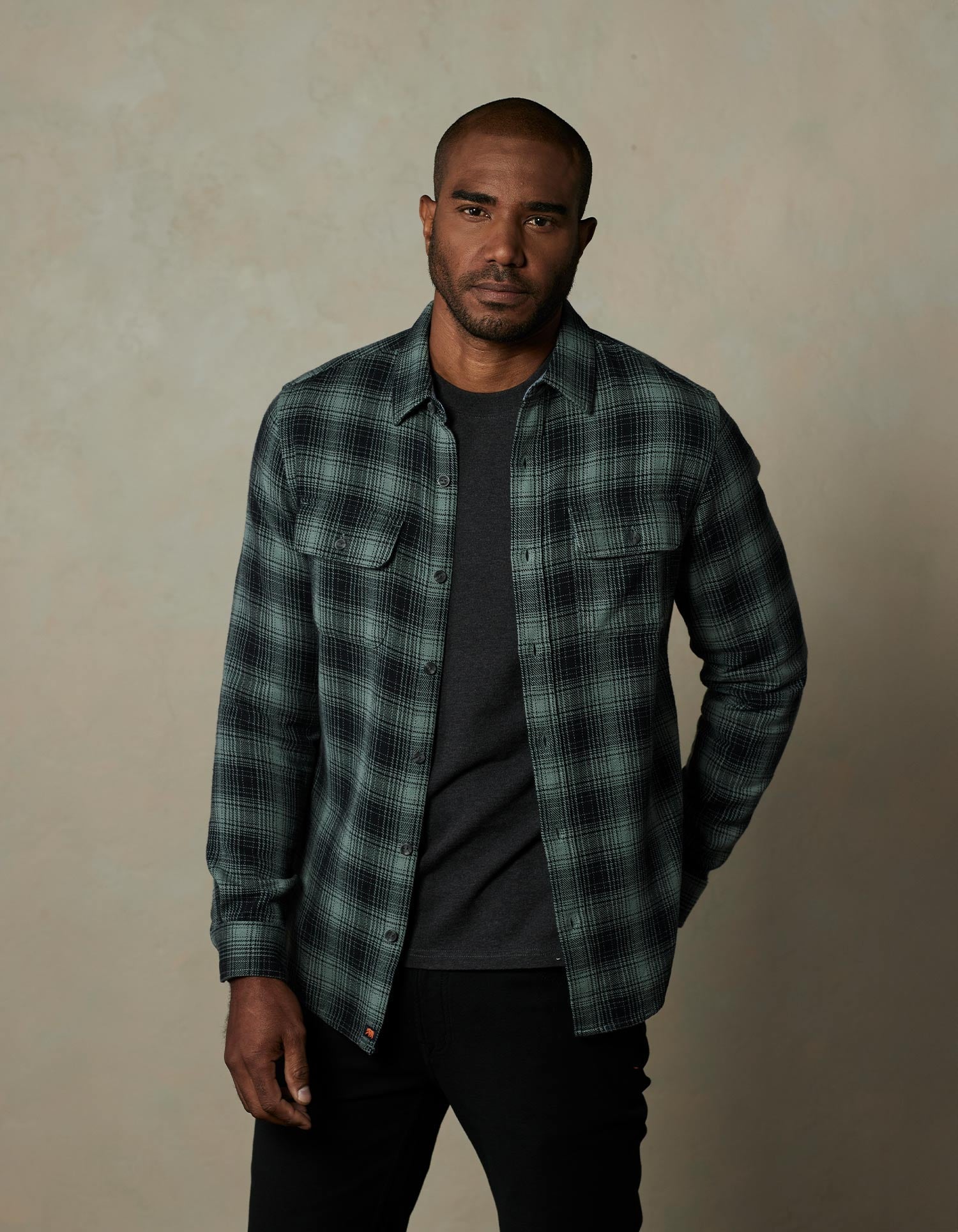 Men | Mountain Overshirt | Eucalyptus Plaid