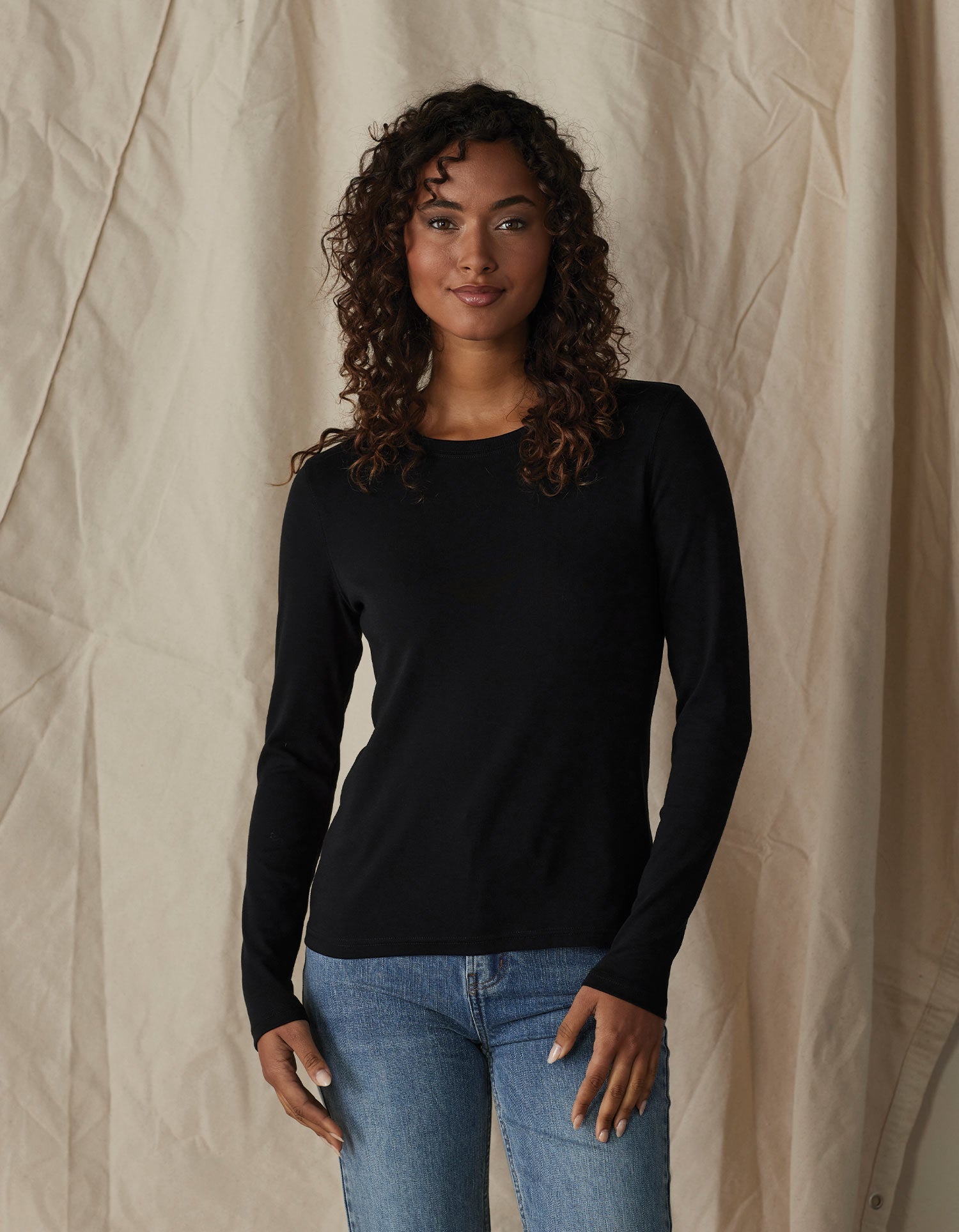 Women | Puremeso Everyday Crewneck | Black