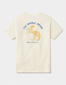 Men | Lemon Squeeze Tee | Natural