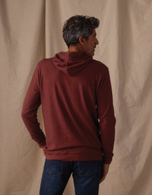 Men | Puremeso Essential Hoodie | Redwood
