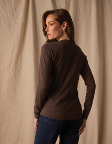 Women | Puremeso Henley | Java