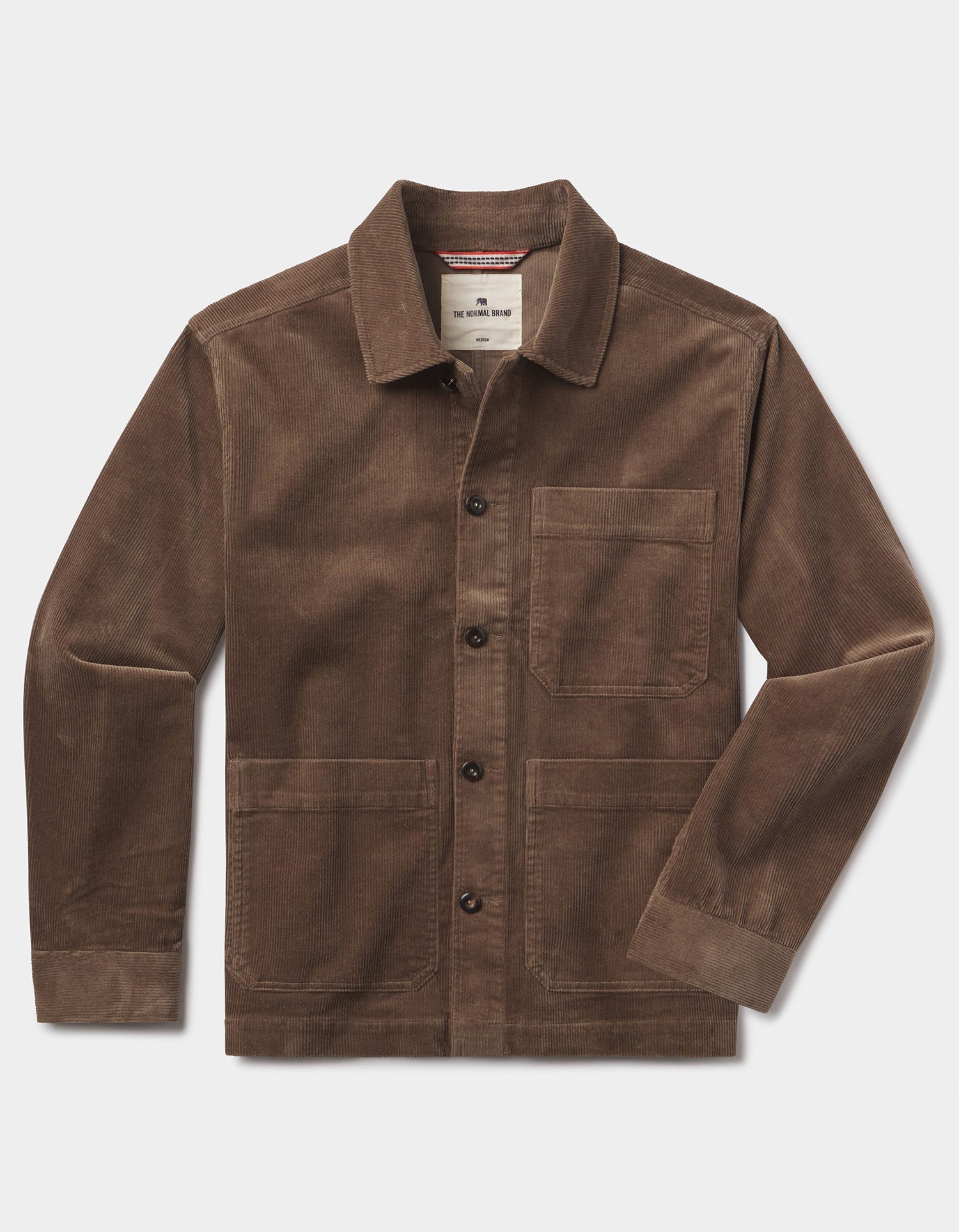 Men | Comfort Cord Chore Coat | Taupe