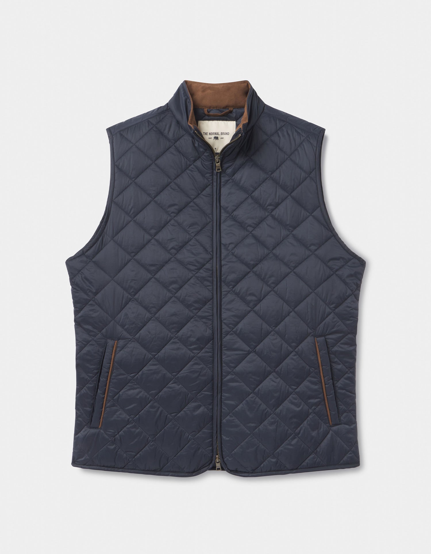 Men | Quilted Liner Vest | Navy
