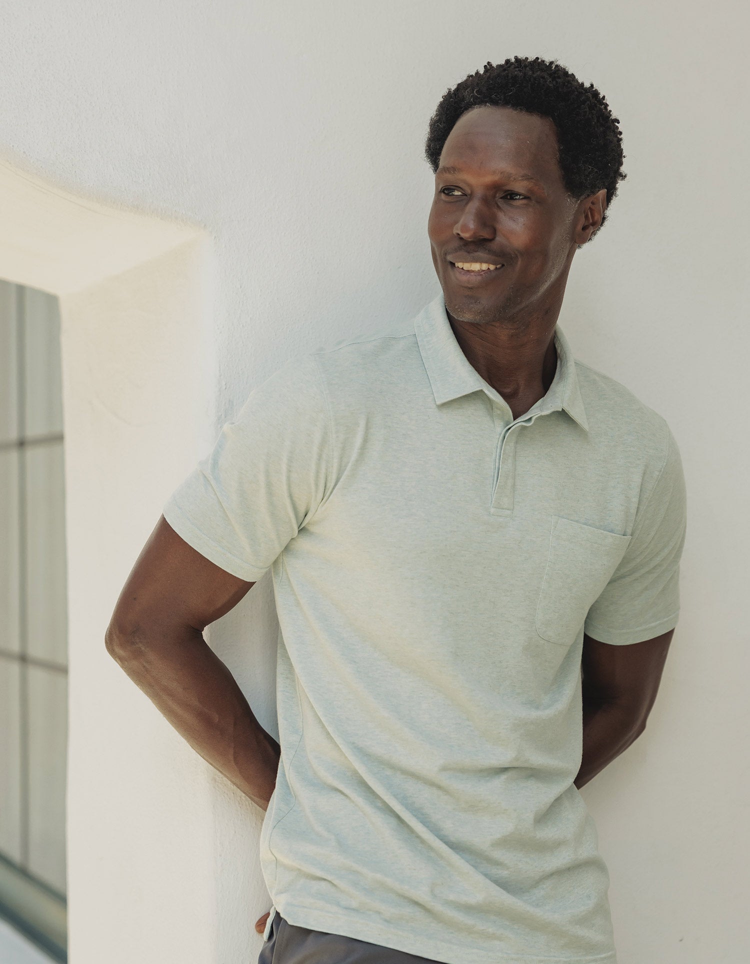 Men | Active Puremeso Everyday Polo | Mint