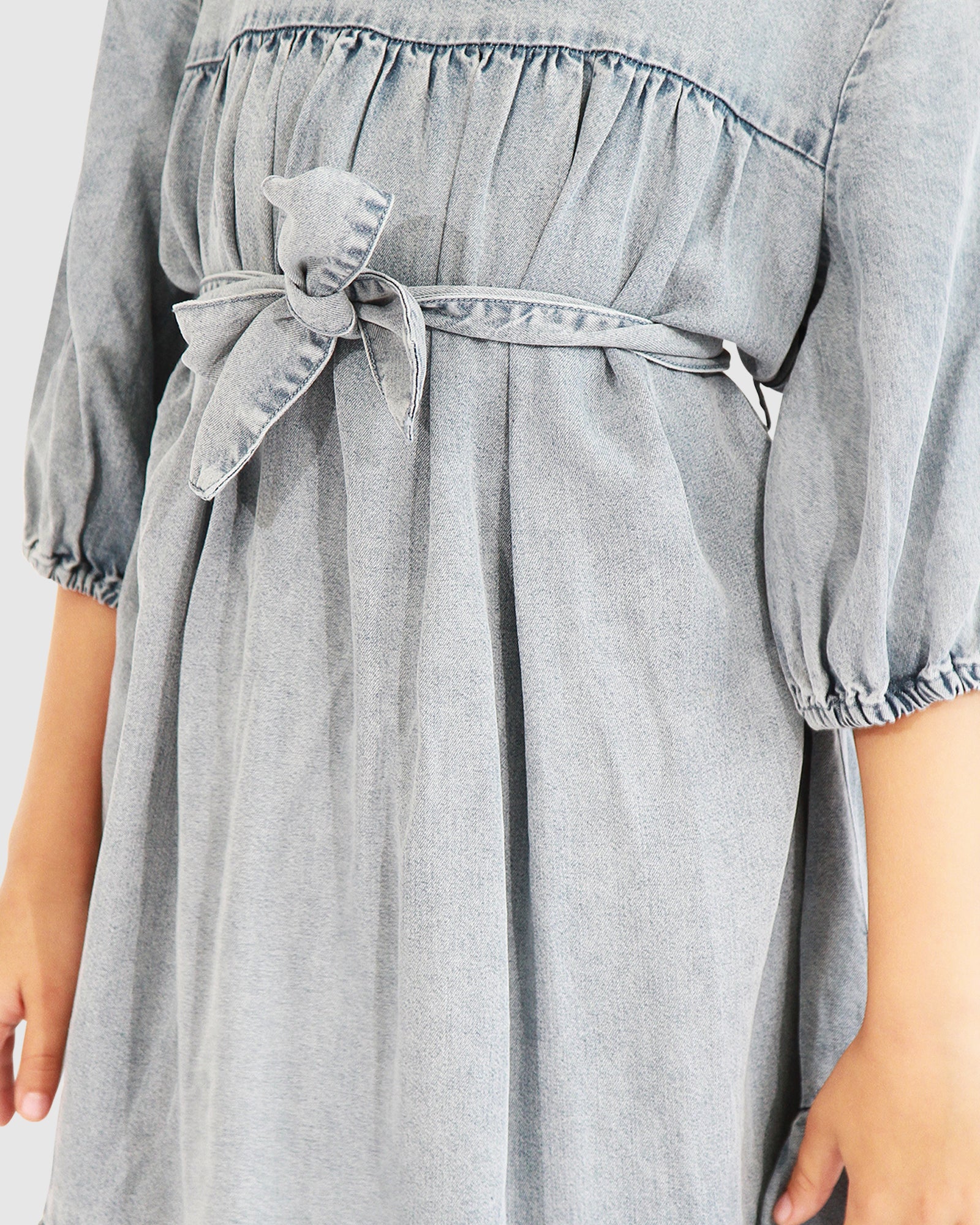 Kids | Pure Love Dress | Mid Denim