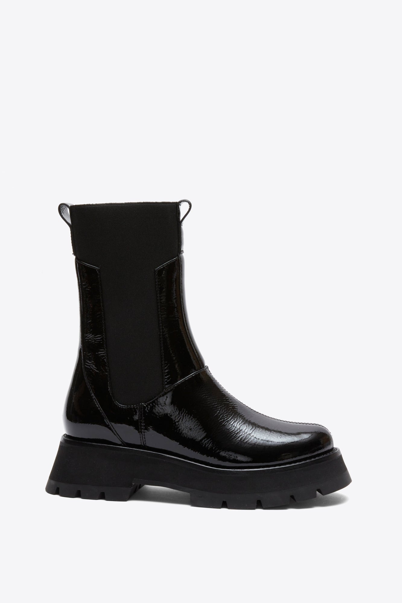 Kate - Lug Sole Combat Boot | Black