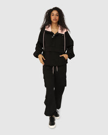 Women | Perfect Match Cargo Trackpants | Black