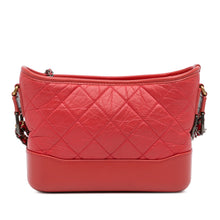 Chanel | Pre-Owned Small Chevron Lambskin Gabrielle Crossbody - II | Red