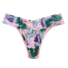 Signature Lace Original Rise Thong | Painter (Green)