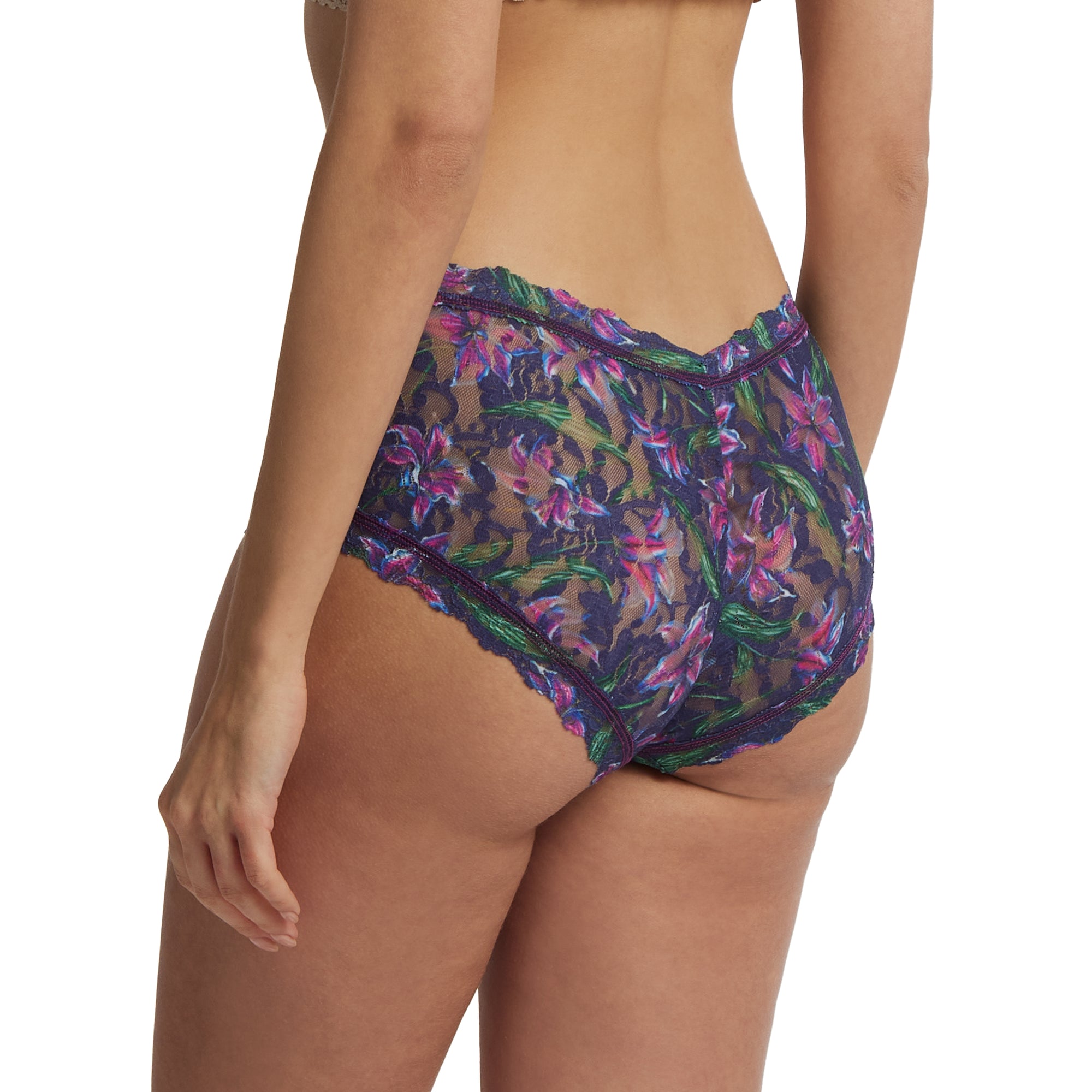 Signature Lace Boyshort | Twilight Blooms