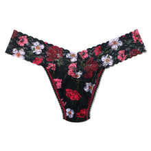 Signature Lace Low Rise Thong | Am I Dreaming (Floral Print)