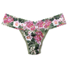 Signature Lace Low Rise Thong | Florist