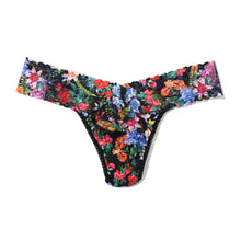 Signature Lace Low Rise Thong | Hypnotic (Black)