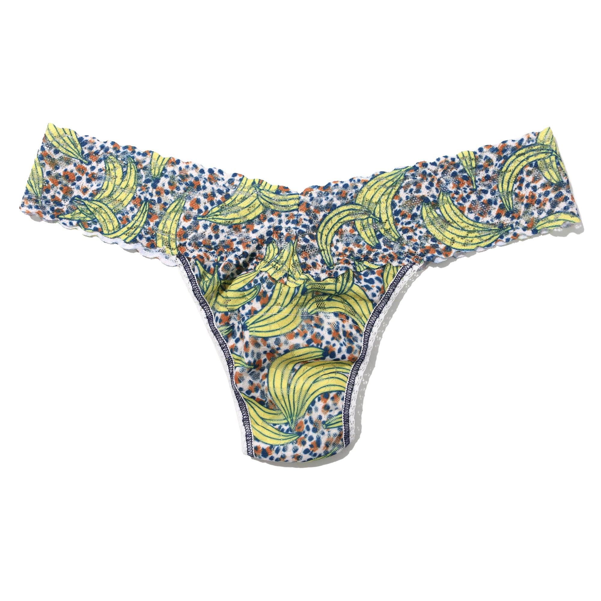 Signature Lace Low Rise Thong | Pick Me (Beige)