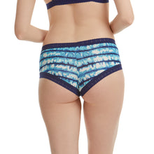 DreamEase Boyshort | Indigo Stripe