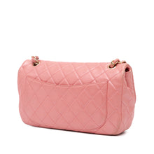 Chanel | Pre-Owned Medium Quilted Lambskin Precious Jewel Single Flap | Pink