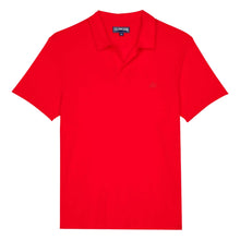Men | Solid Jersey Tencil Polo | Peppers