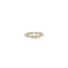 The Frosted Baguette Band (Smith & Cult X Argento Vivo) | 14K Yellow Gold-Plated
