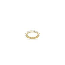 The Frosted Baguette Band (Smith & Cult X Argento Vivo) | Gold