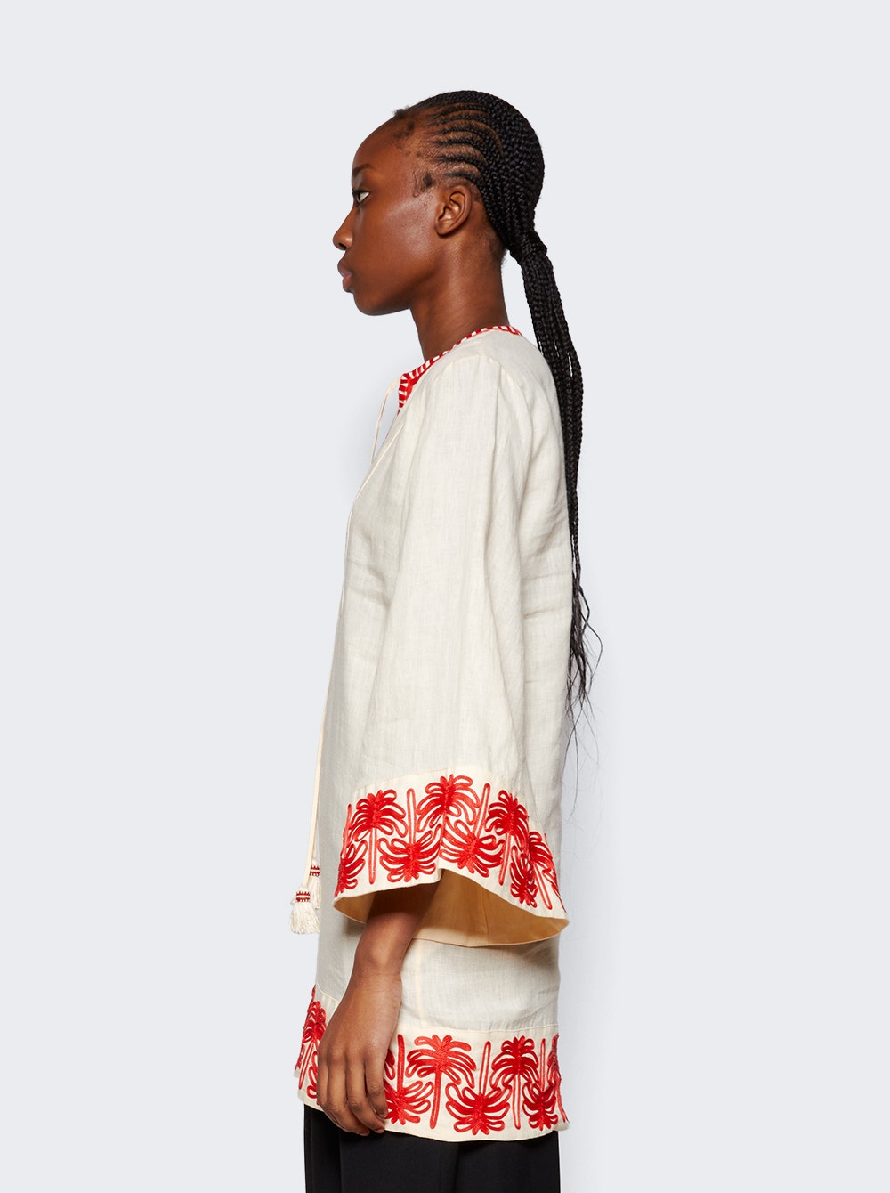 Women | Johanna Ortiz | Ocean Clan Dress | Ecru