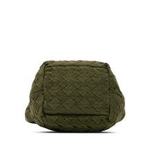 Bottega Veneta | Pre-Owned Canvas Intrecciato Tote | Green/Olive Green