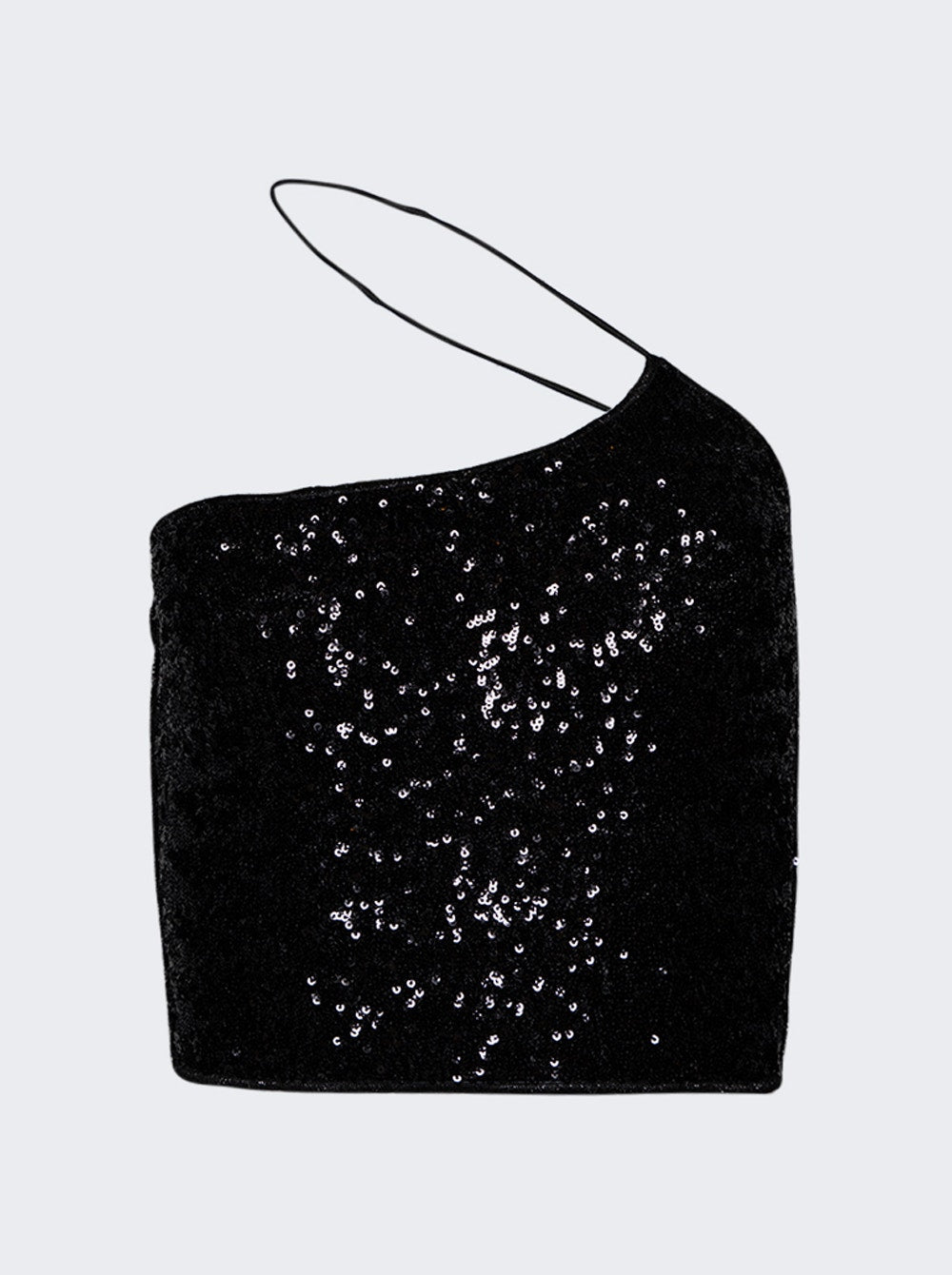 Women | Oséree | Sequined One Strap Top | Black