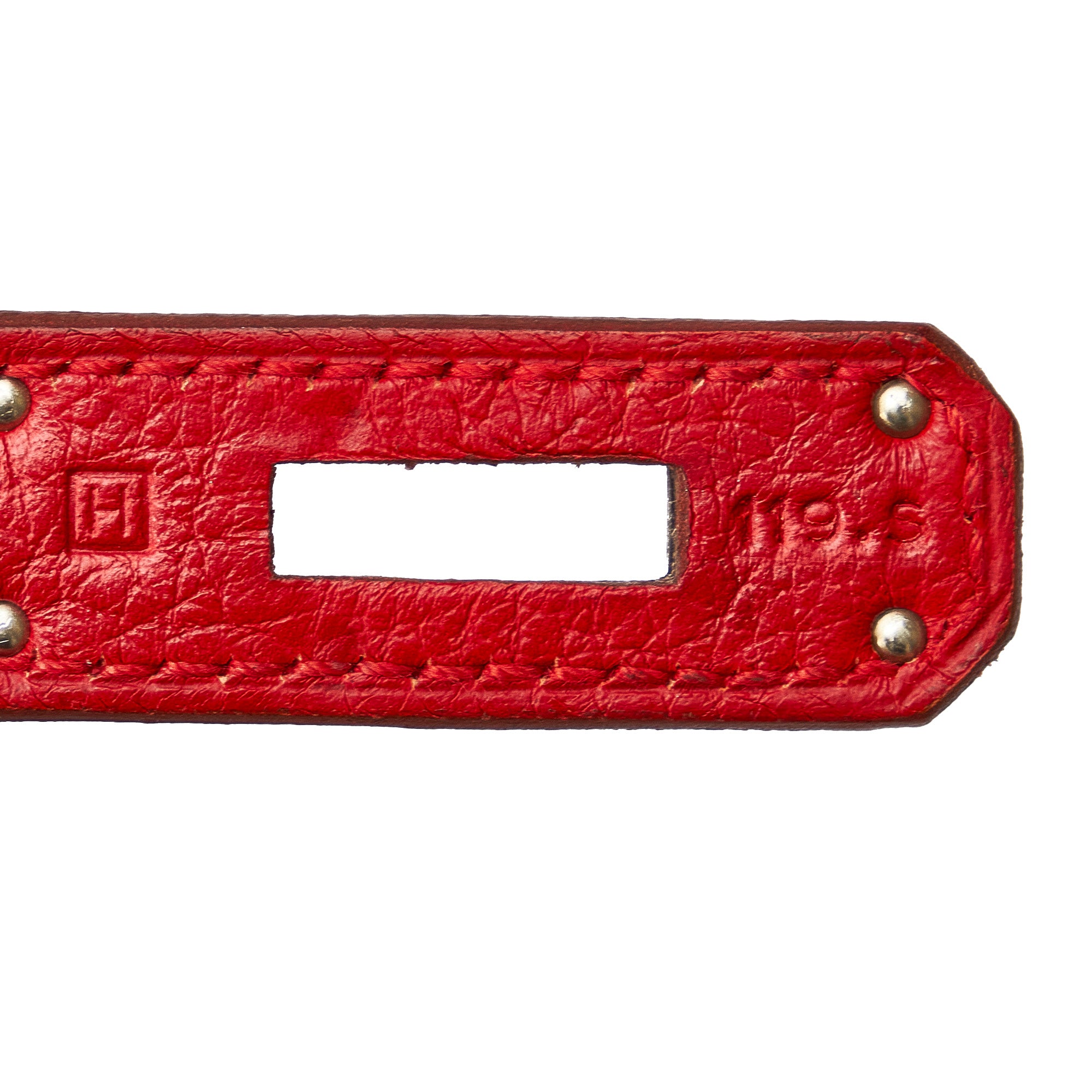 Hermes | Pre-Owned Togo Kelly 35 | Red