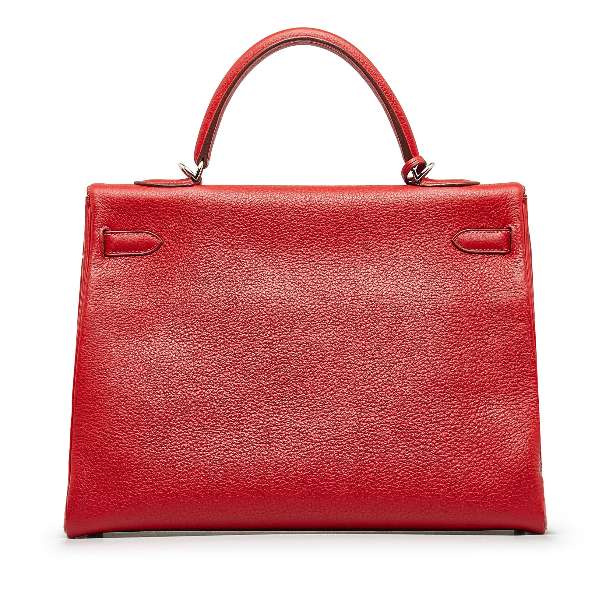 Hermes | Pre-Owned Togo Kelly 35 | Red