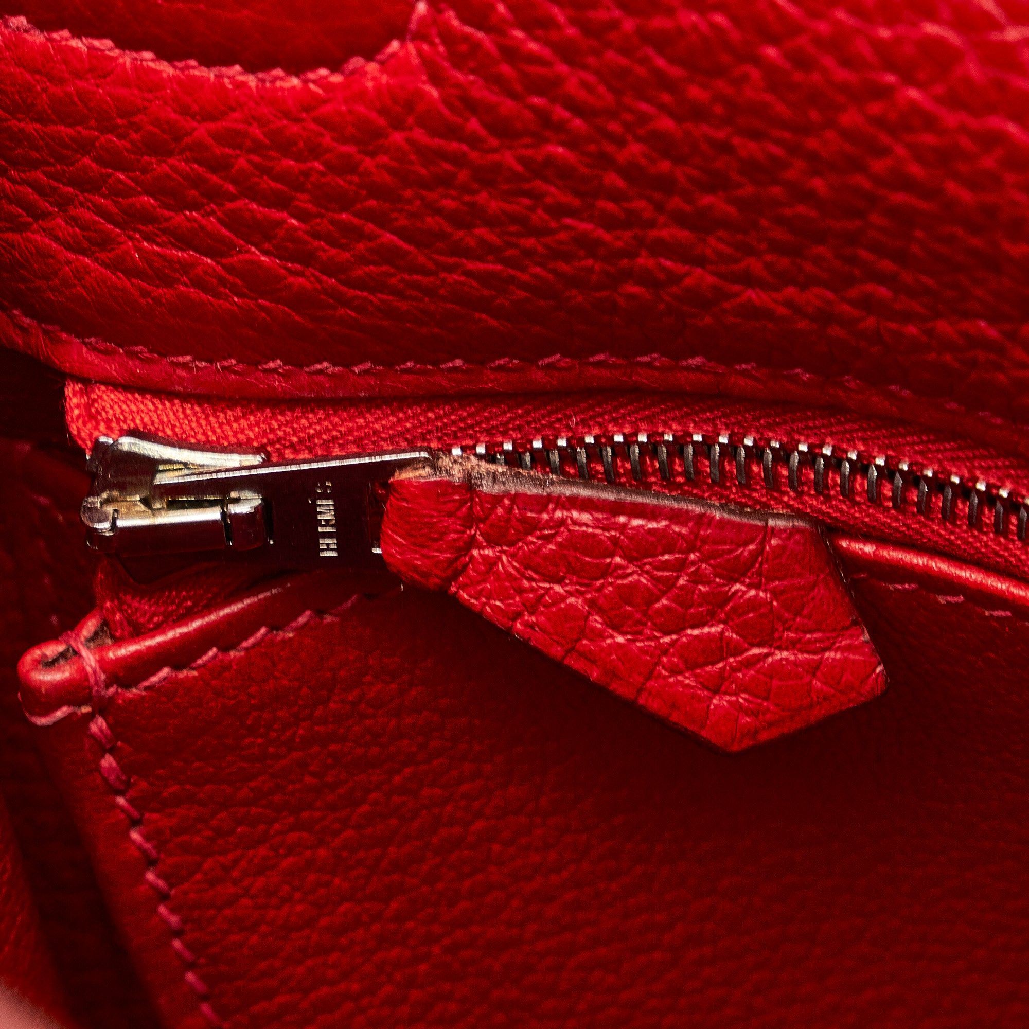 Hermes | Pre-Owned Togo Kelly 35 | Red