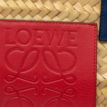 Loewe | Pre-Owned Small Raffia Basket Tote | Brown/Beige