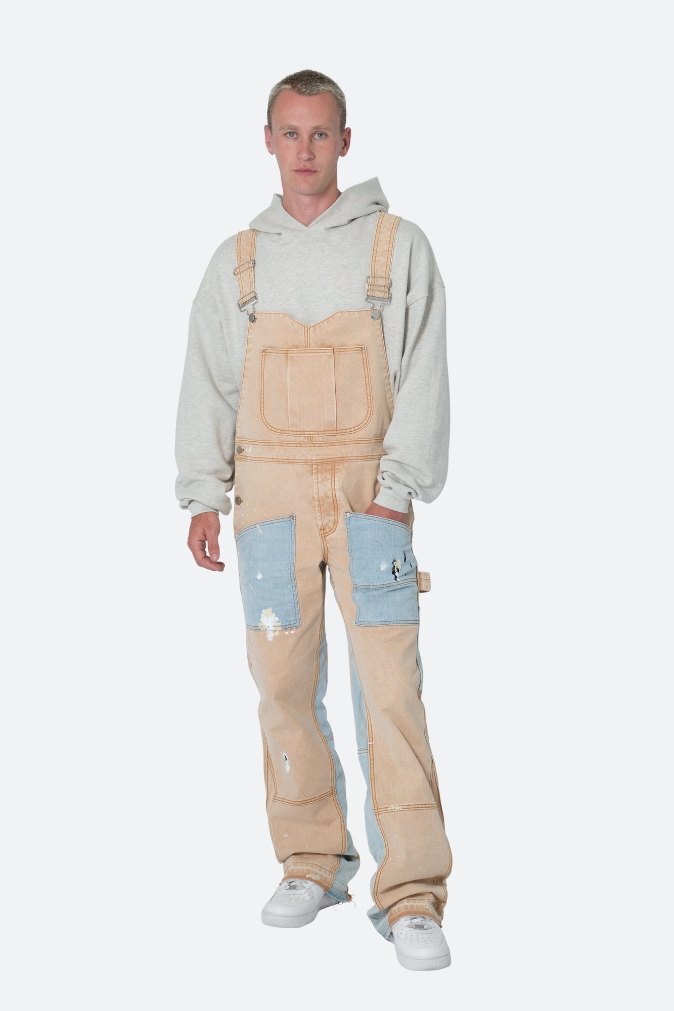 Painter Flare Overalls | Khaki