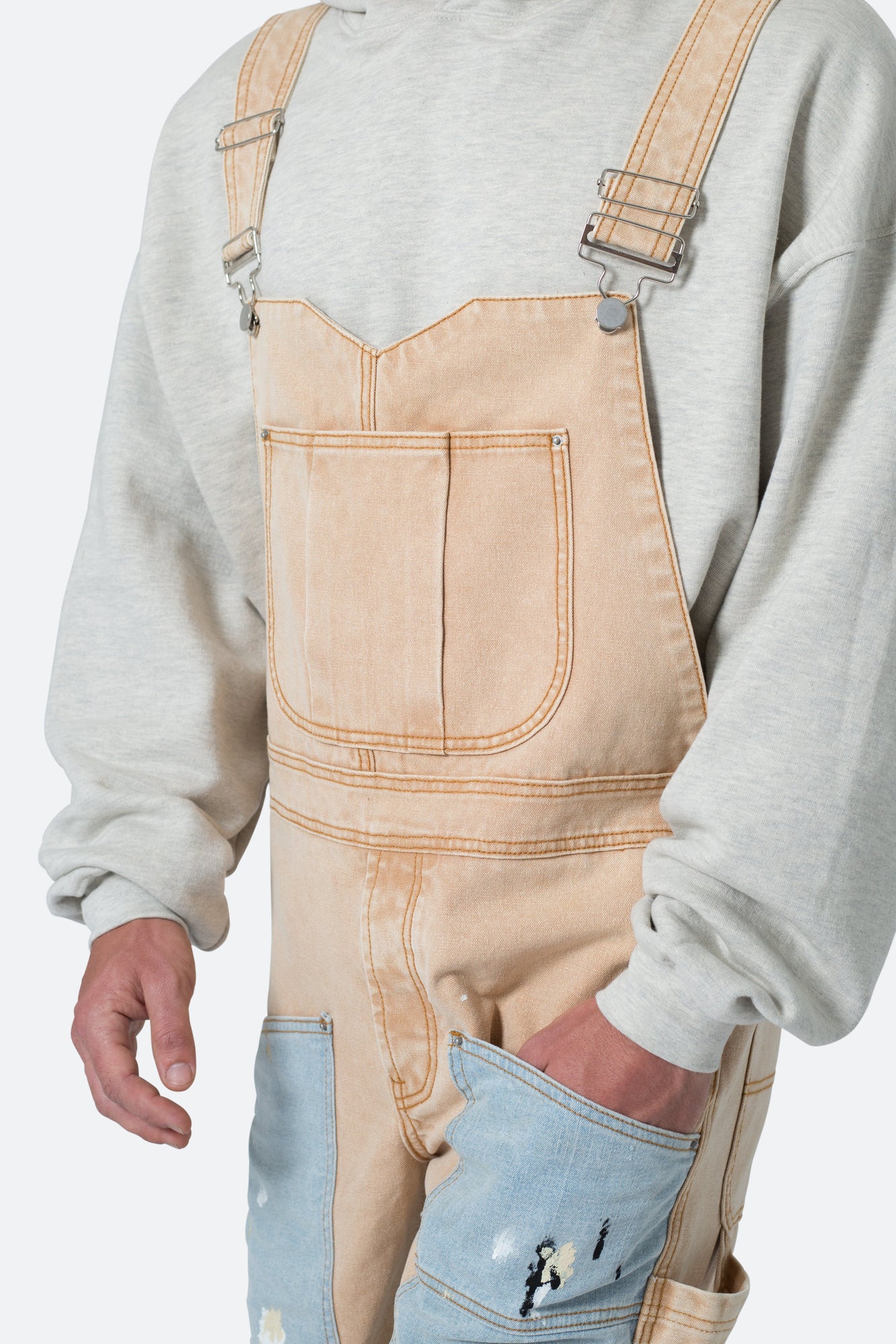 Painter Flare Overalls | Khaki