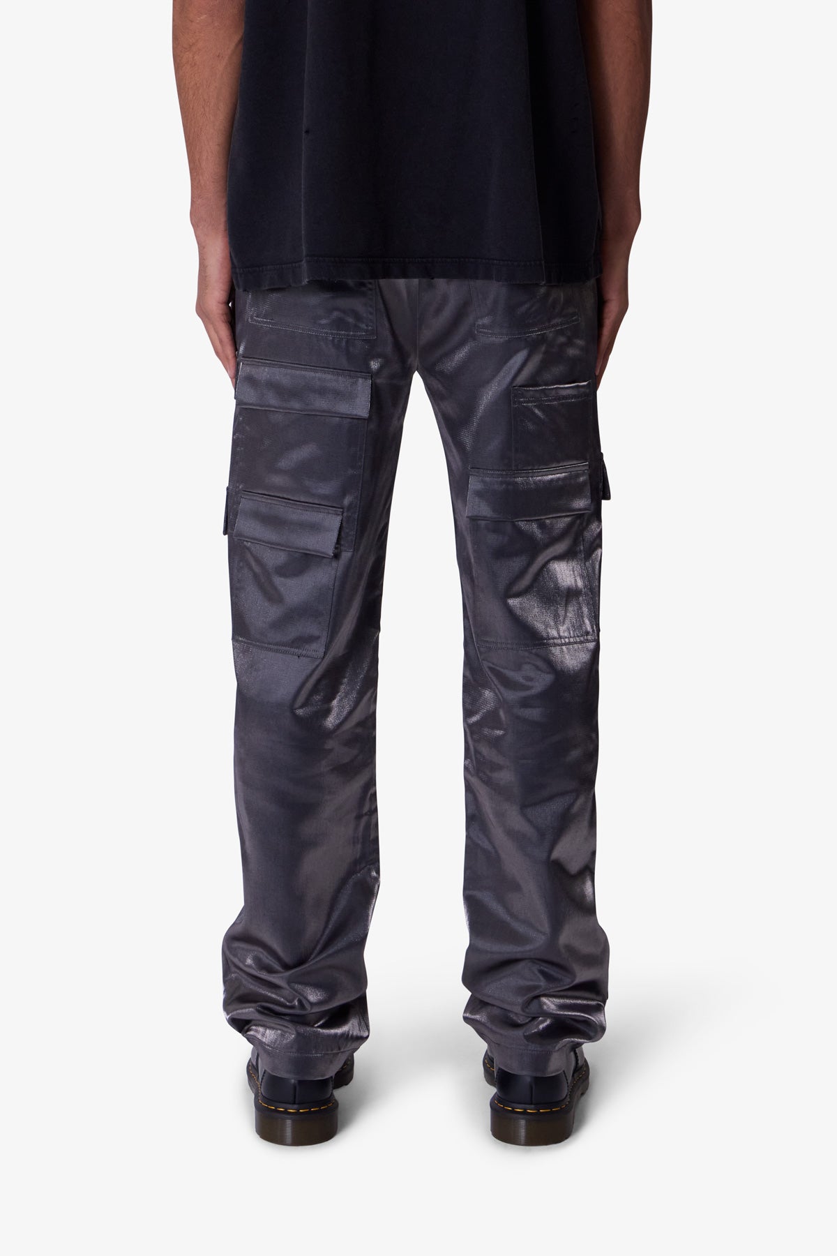 Patent Shine Pants | Black