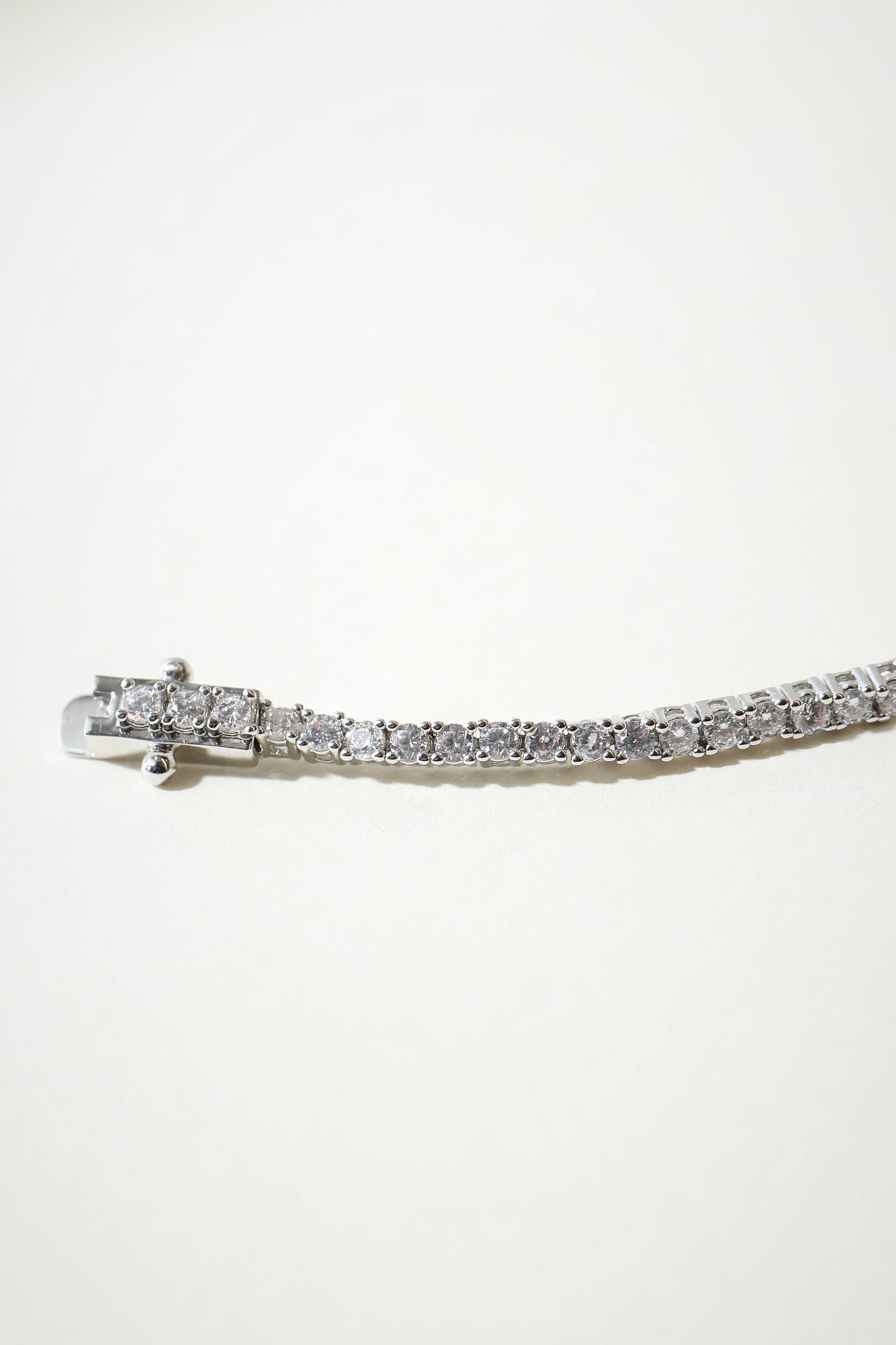 The Pave' Tennis Bracelet | Silver