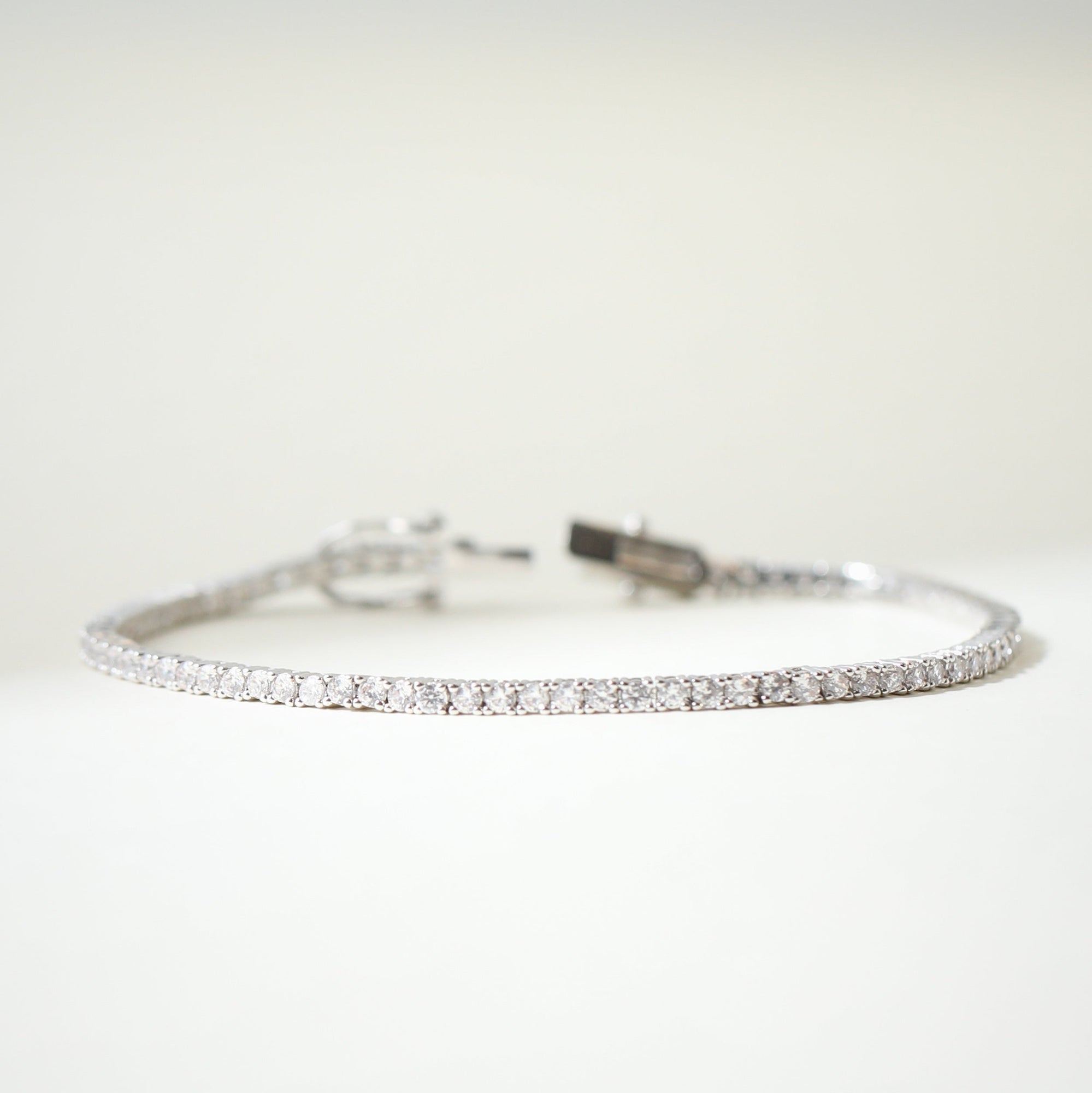The Pave' Tennis Bracelet | Silver