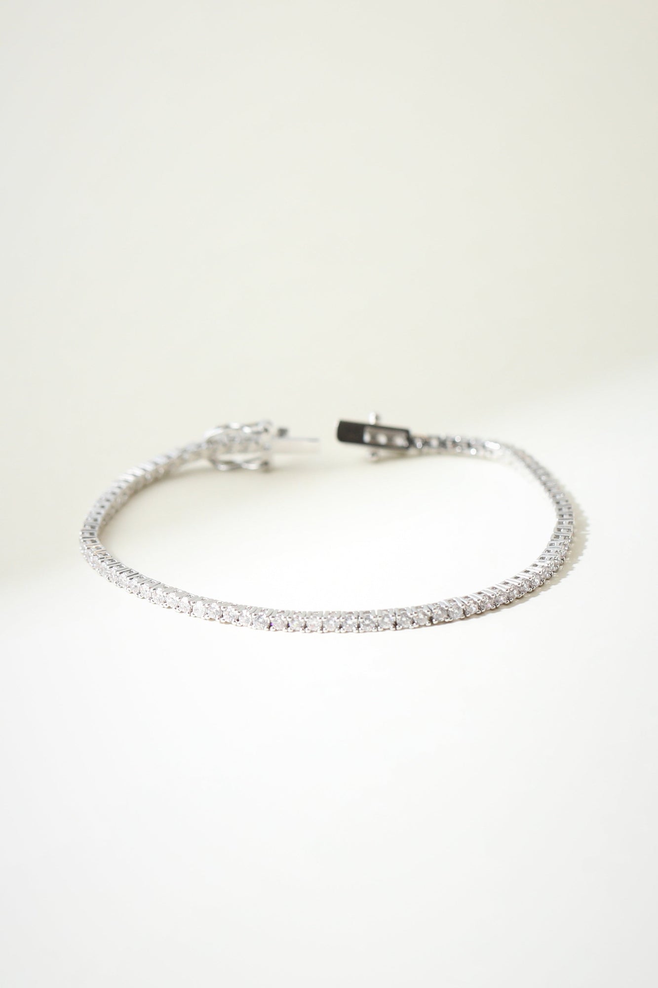 The Pave' Tennis Bracelet | Silver