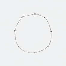 Pearl & Figaro Dainty Necklace | Sterling Silver