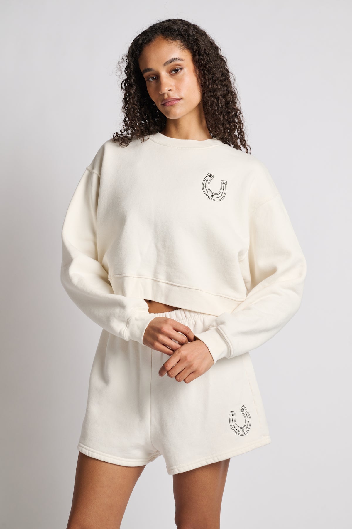 Soul by SoulCycle | Perry Crop Crew | Cream