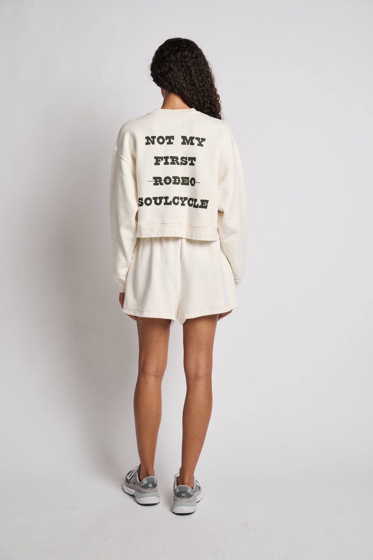 Soul by SoulCycle | Perry Crop Crew | Cream