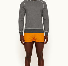 Pierce Classic Fit Contrast Stitch Sweatshirt | Mountain Grey
