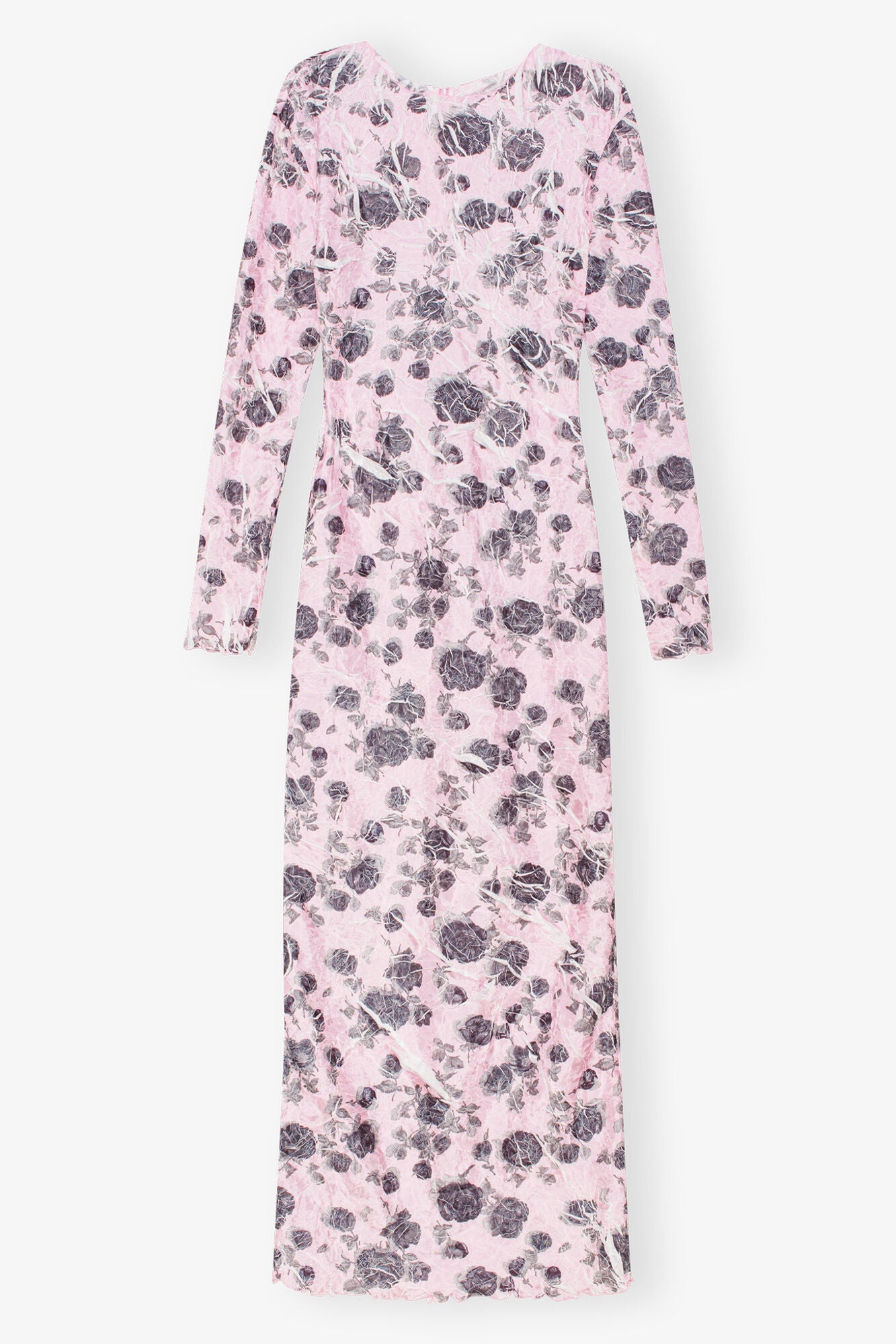 Pink Floral Printed Dress | Corsage