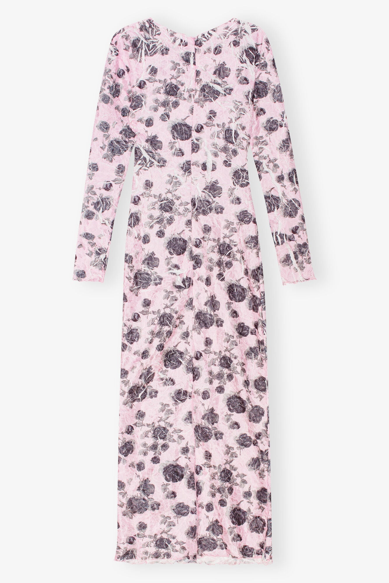 Pink Floral Printed Dress | Corsage