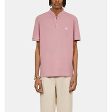 Pique Cotton Polo T-Shirt | Men | Pink Wood