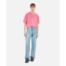 Piqué Cotton Polo T-Shirt | Men | Sweet Pink