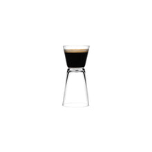 Dual Espresso Glasses | Clear Crystal | Set of 2